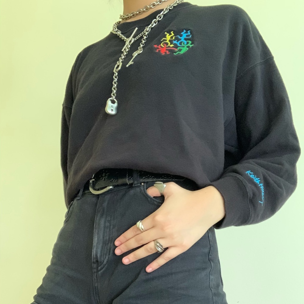 Keith Haring x Uniqlo sweatshirt